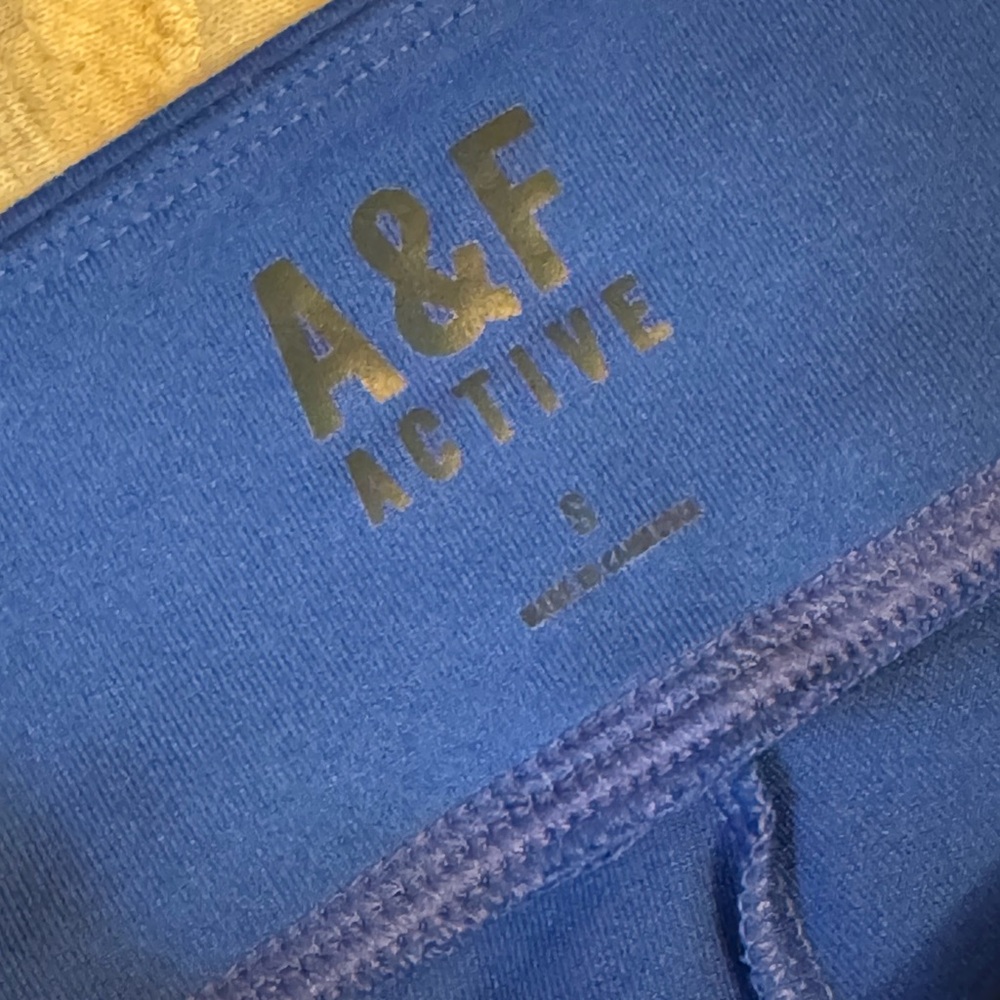 Abercrombie & Fitch Women’s Vibrant Blue Leggings - Small - Picture 4 of 4